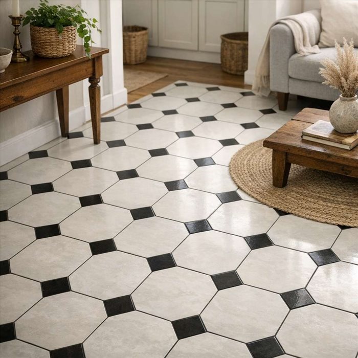 Pourquoi choisir un carrelage octogonal ? Idées et conseils