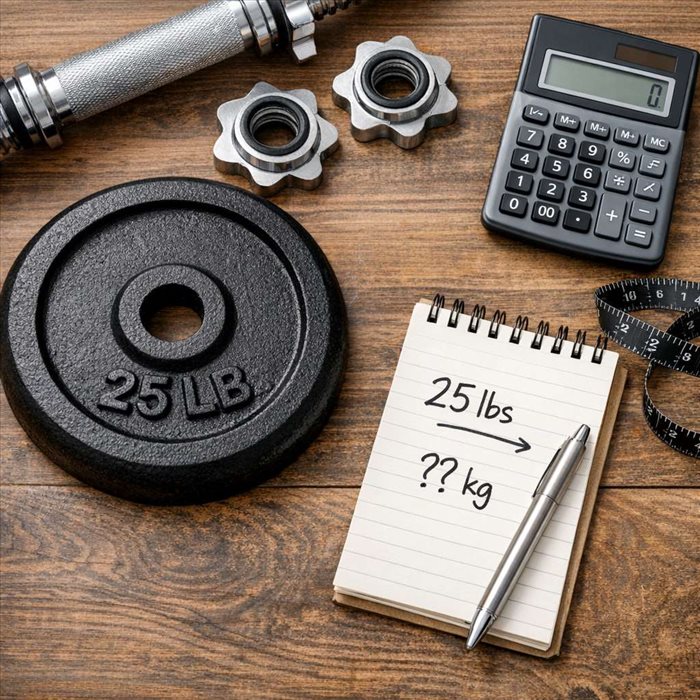 25 lbs en kg : conversion exacte et calcul simple