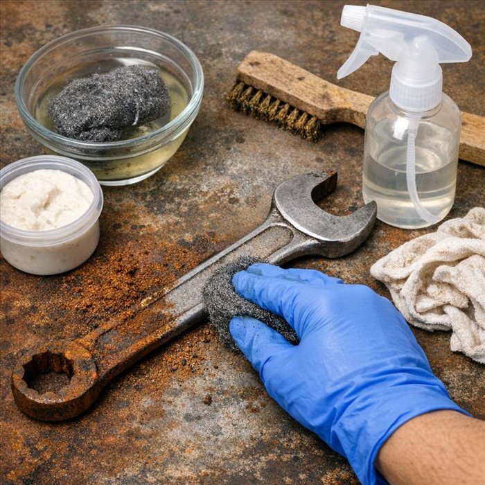 Comment enlever la rouille sur le métal : méthodes efficaces