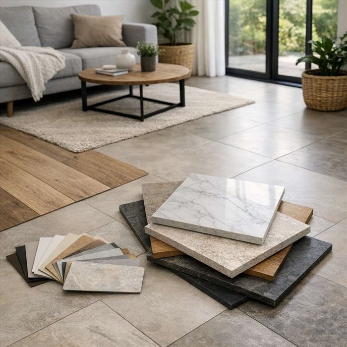 Quel type de carrelage pour un salon ? Guide complet et conseils