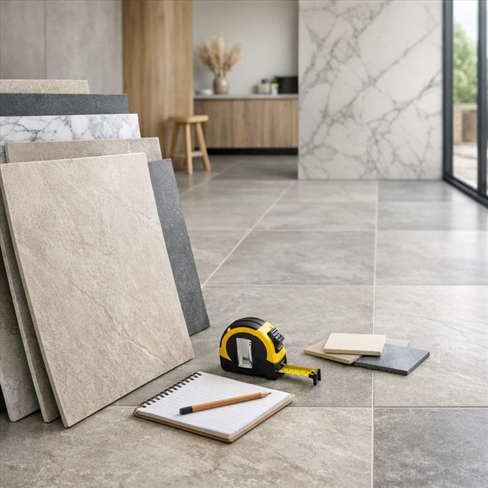 Comment choisir un carrelage grand format : guide complet