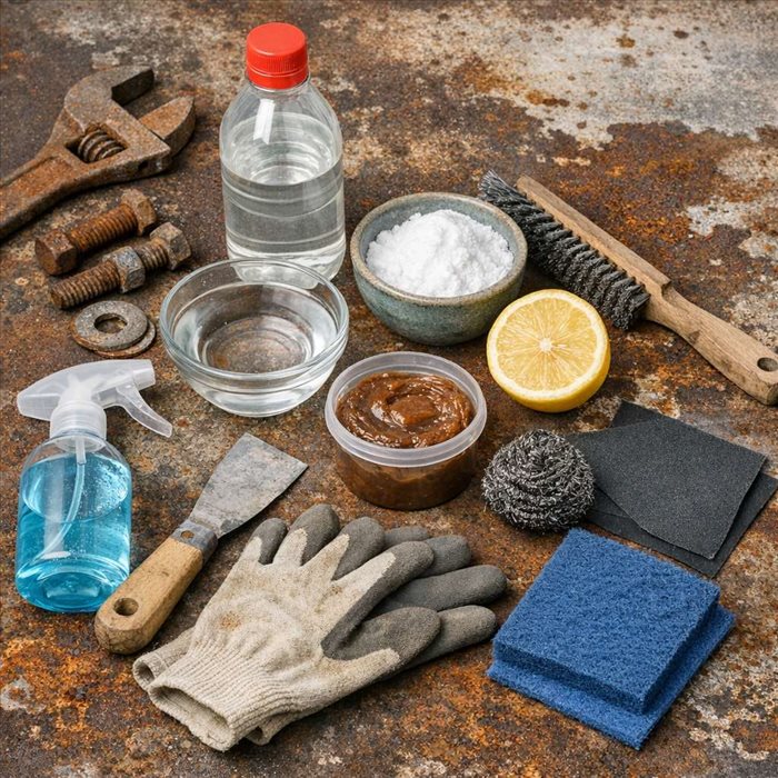 Supprimer la rouille durablement : méthodes efficaces et conseils