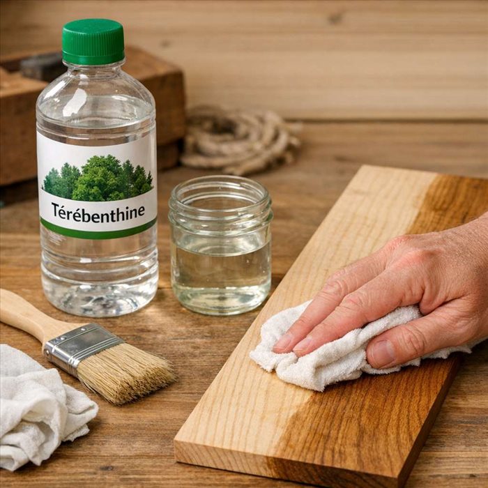 Comment utiliser la térébenthine sur le bois ? Guide complet