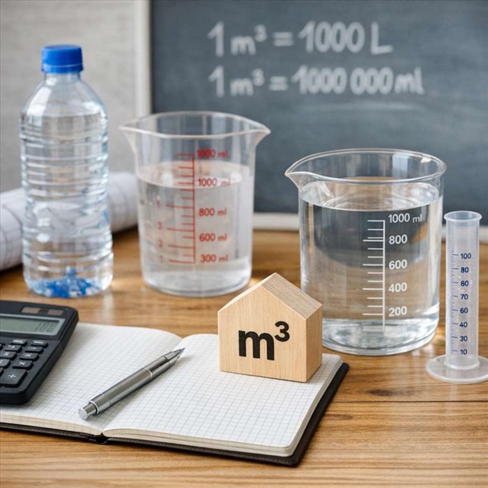 M3 en litre : convertir facilement les volumes en litres