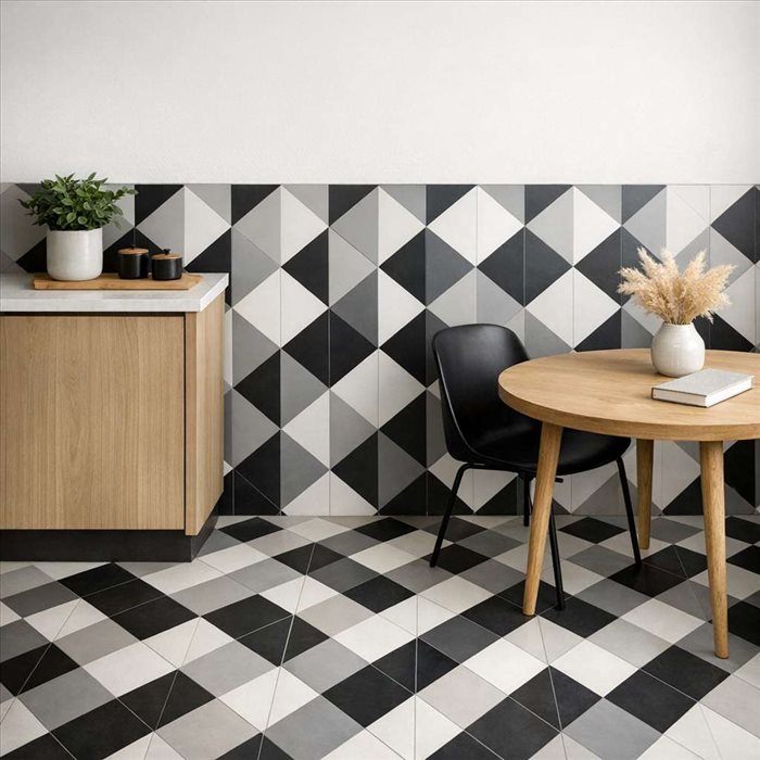Carrelage losange : style contemporain et idées déco